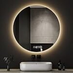 Die perfekte Beleuchtung für Ihr Badezimmer: Badezimmerspiegel mit Uhr im Fokus unserer Analyse
